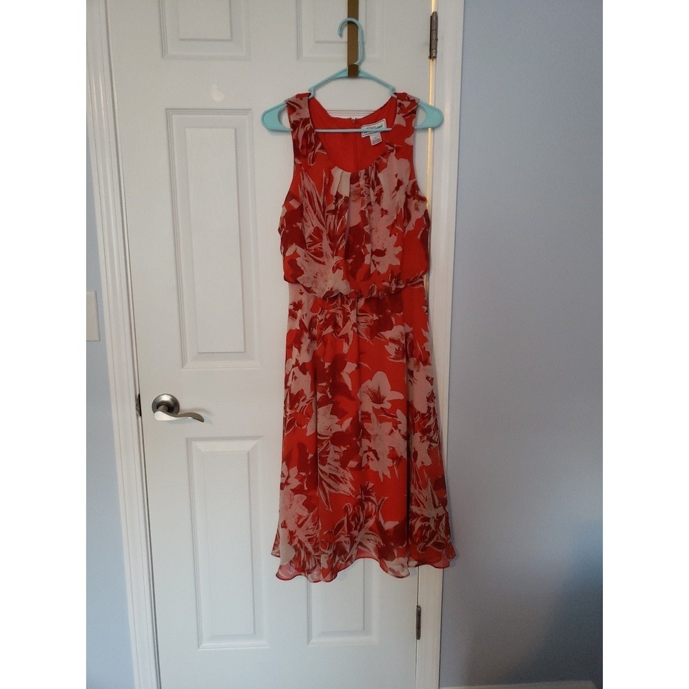 J‎ Howard Womans Floral Dress Size 6 Sleeveless
